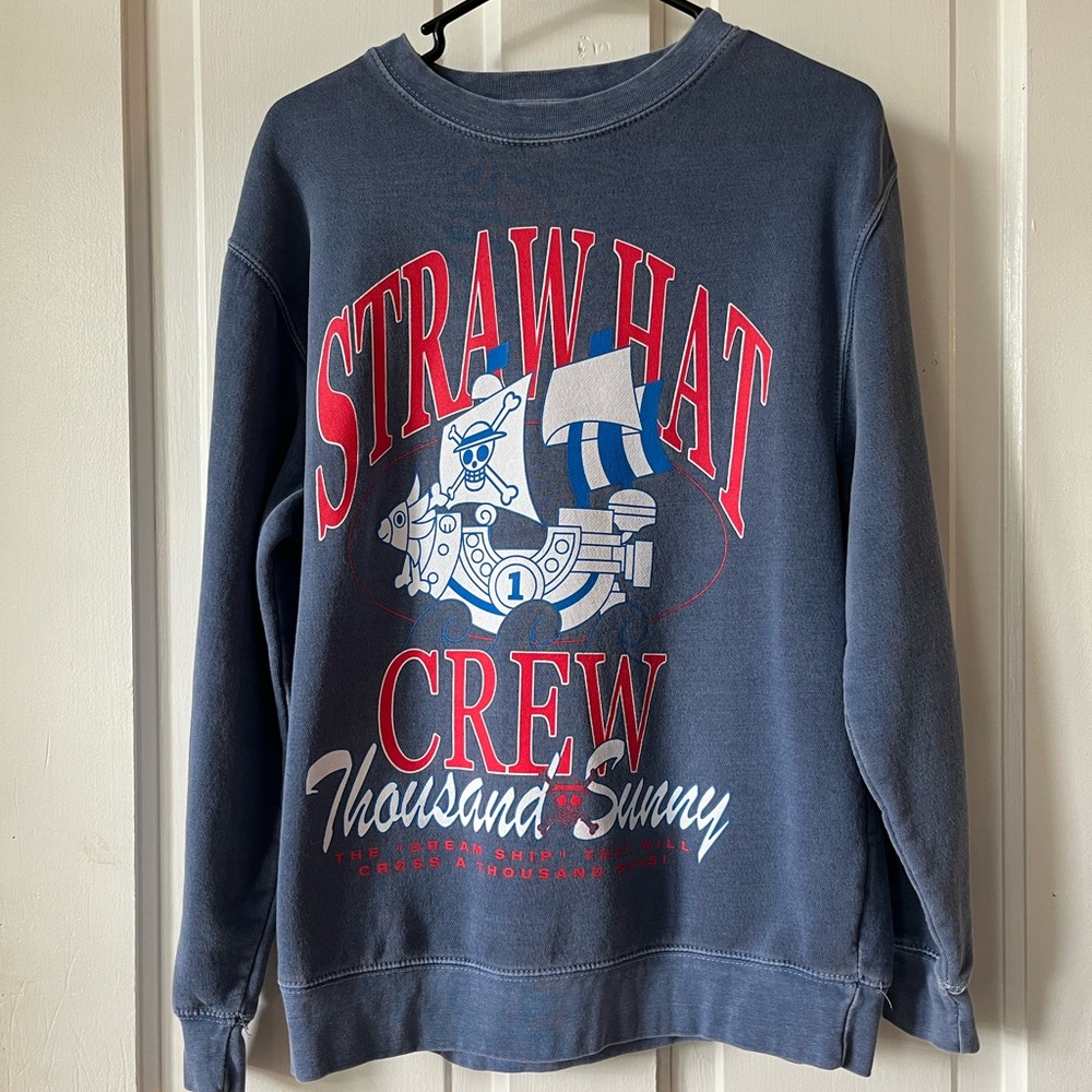 One Piece Straw Hat Crew Sweatshirt